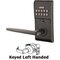Emtek Hardware - Hermes - Modern Lever Storeroom Electronic Keypad Lock