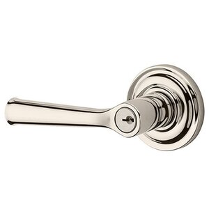 Baldwin Reserve - Federal Door Lever with Traditional Round Rose