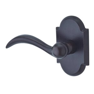 Baldwin Reserve - Rustic Arch Door Lever with Rustic Arch Rose