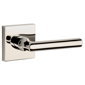 Baldwin Reserve - Tube Door Lever with Contemporary Square Rose