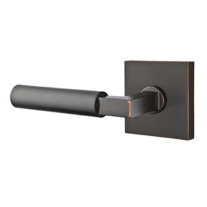 Emtek Hardware - Brass Modern - Hercules Door Lever With Square Rosette