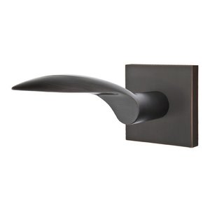 Emtek Hardware - Brass Modern - Mercury Door Lever With Square Rosette