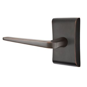 Emtek Hardware - Brass Modern - Athena Door Lever With Neos Rosette