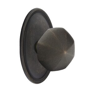 Emtek Hardware - Tuscany Bronze - Octagon Knob With #14 Rosette