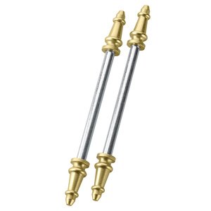 Steeple Tip Set For 3 1/2" Heavy Duty Or Ball Bearing Steel Hinge (Sold In Pairs)