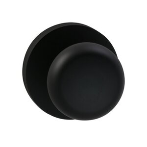 Omnia - Prodigy Door Hardware - Colonial Knob with Modern Rose