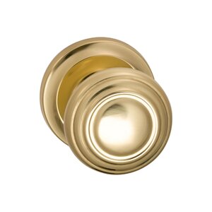 Door Knobs by Omnia - Traditions Knob with Radial Rosette