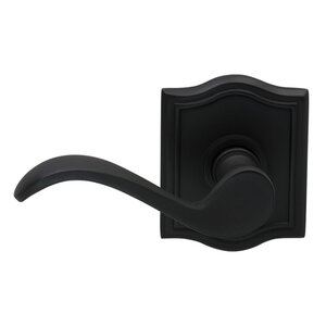 Omnia - Prodigy Door Hardware - Wave Lever with Arch Rose