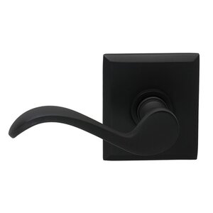 Omnia - Prodigy Door Hardware - Wave Lever with Rectangle Rose