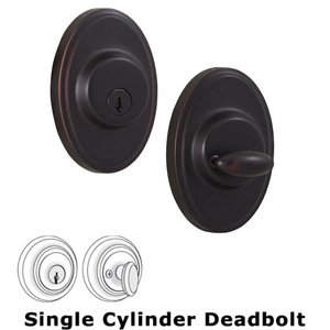 Weslock Hardware - Elegance - Oval Deadbolt Lock