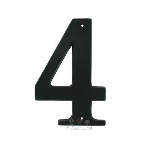 5" House Number ( 4 ) in Bronze