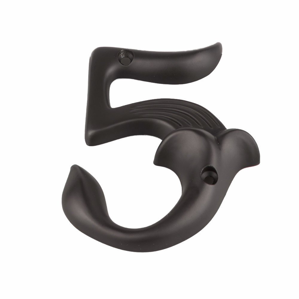 # 5 House Number in Oil Rubbed Bronze
