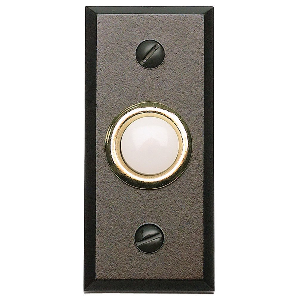 Button Door Bell in Oil Rubbed Bronze