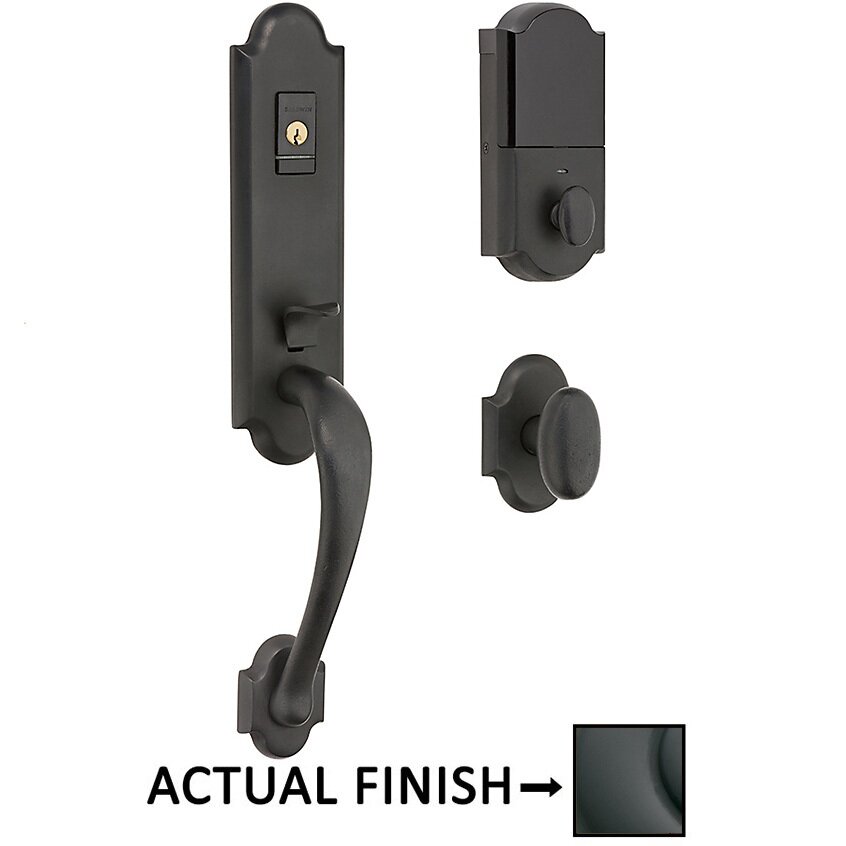 Evolved Single Cylinder Bluetooth Handleset in Oil Rubbed Bronze