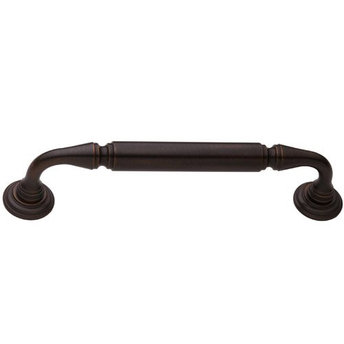 10" Centers Richmond Oversized Pull with Rosettes in Venetian Bronze