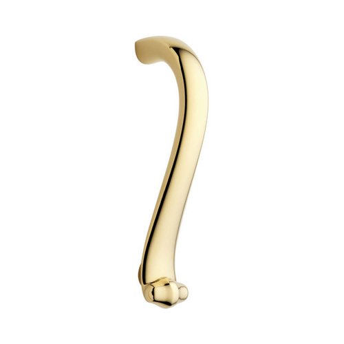 6" Centers Bristol Oversized Pull in Unlacquered Brass