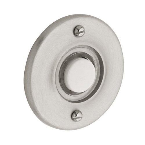 1 3/4" Round Bell Button in Satin Nickel