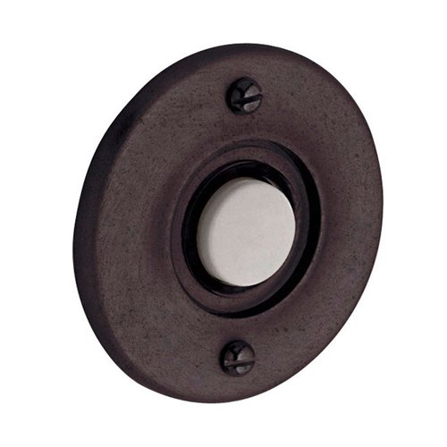 1 3/4" Round Bell Button in Distressed Venetian Bronze