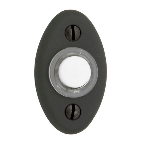 2" x 1 1/8" Oval Bell Button in Oil Rubbed Bronze