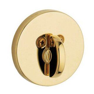 Patio (One-Sided) Deadbolt for Patio (One-Sided) Doors in Unlacquered Brass