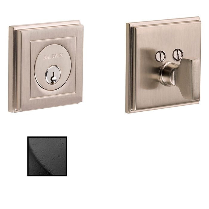 Single Cylinder Deadbolt in Distressed Oil Rubbed Bronze