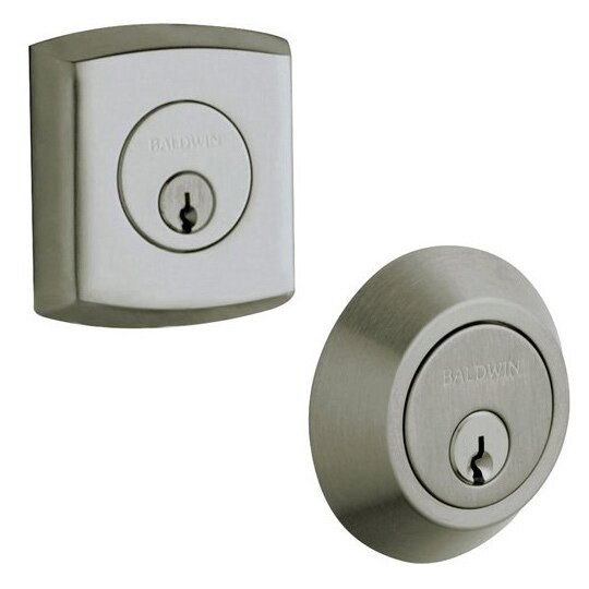 Double Cylinder Deadbolt in PVD Graphite Nickel