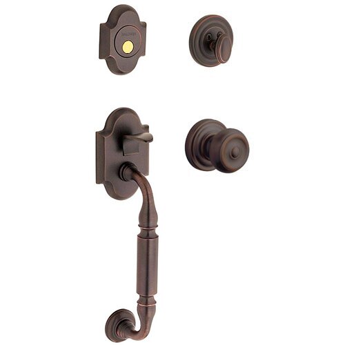 Sectional Full Dummy Handleset with Colonial Knob in Venetian Bronze