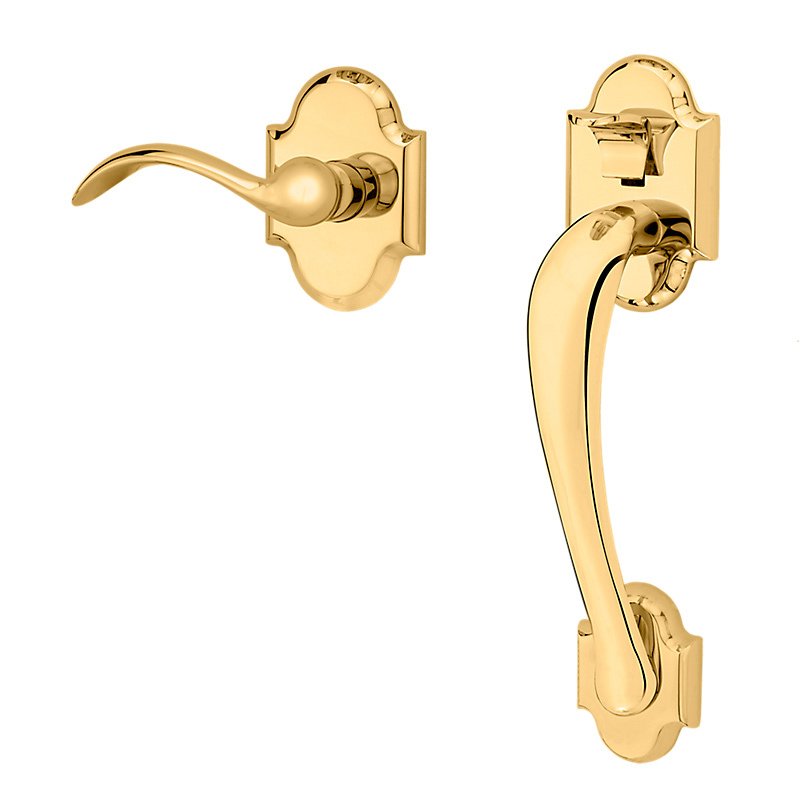 Right Handed Passage Handleset Kit in Non Unlacquered Brass