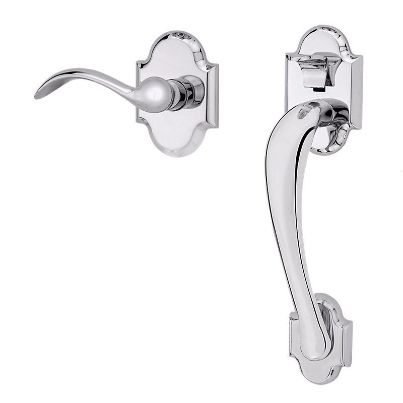 Right Handed Passage Handleset Kit in Polished Chrome