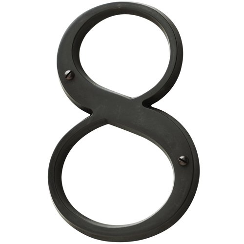 #8 House Number in Oil Rubbed Bronze