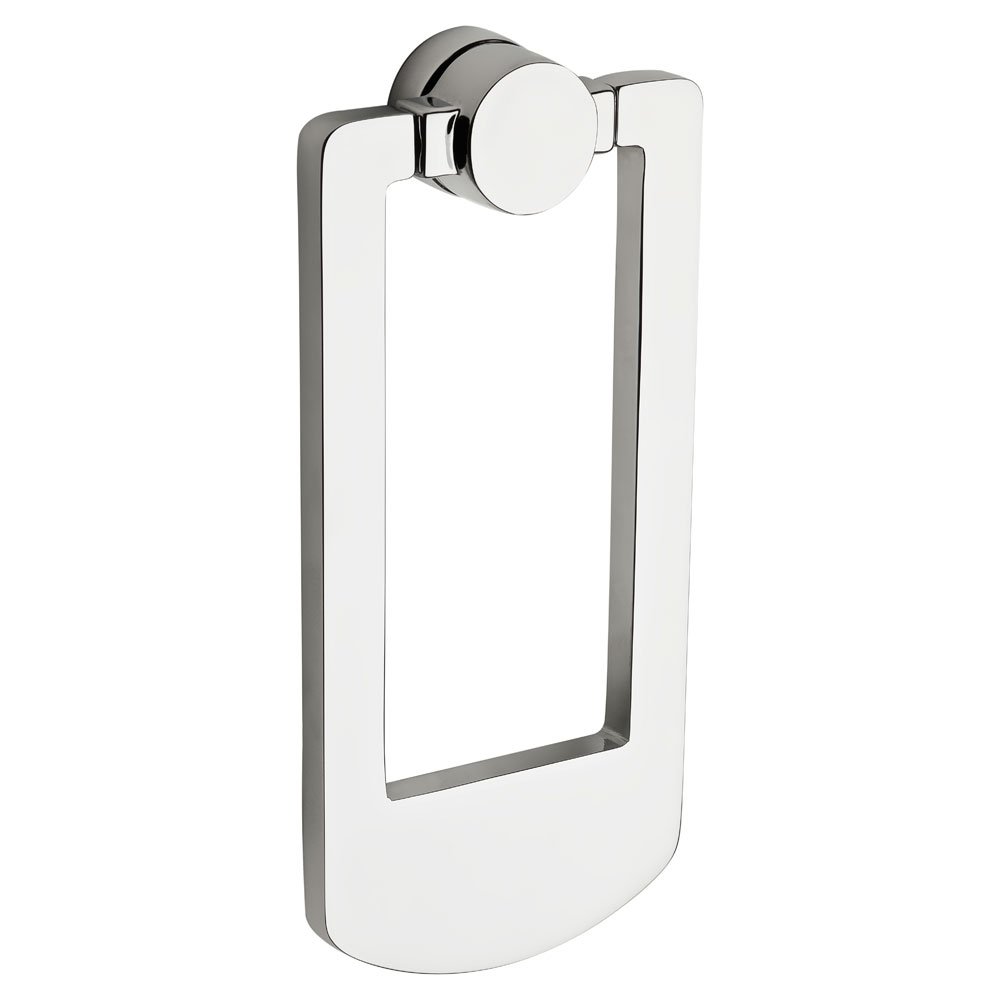 Contemporary Door Knocker in Polished Chrome