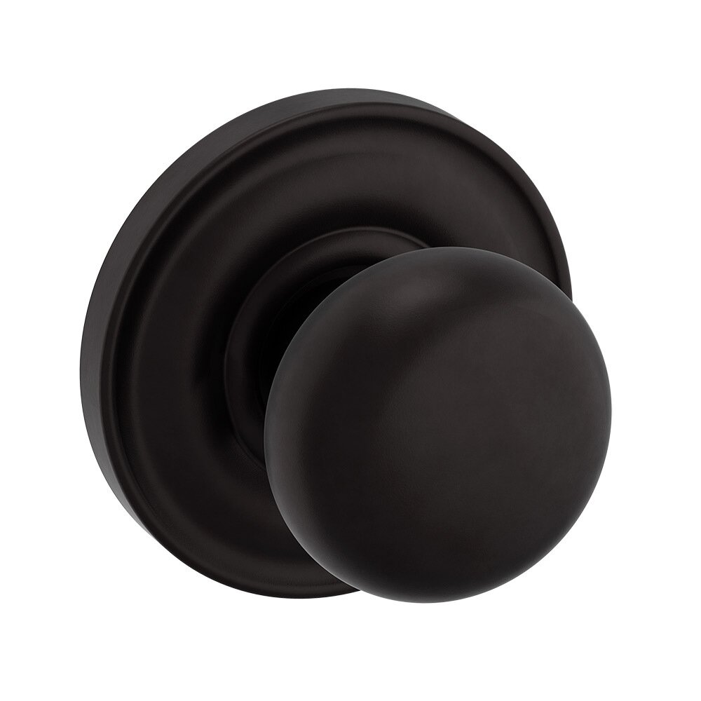 Dummy Set 5030 Estate Knob with 5048 Rose in Oil Rubbed Bronze