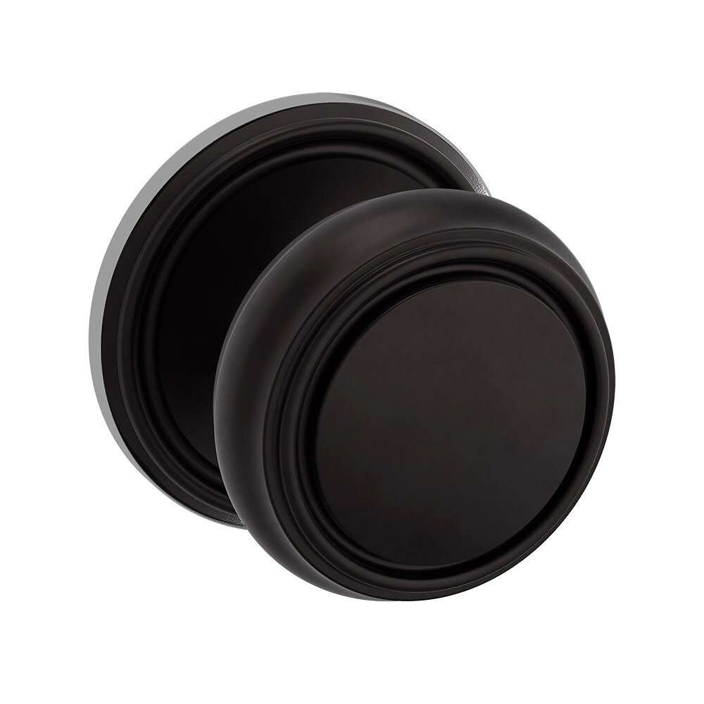 Dummy Set 5068 Estate Knob with 5070 Rose in Oil Rubbed Bronze