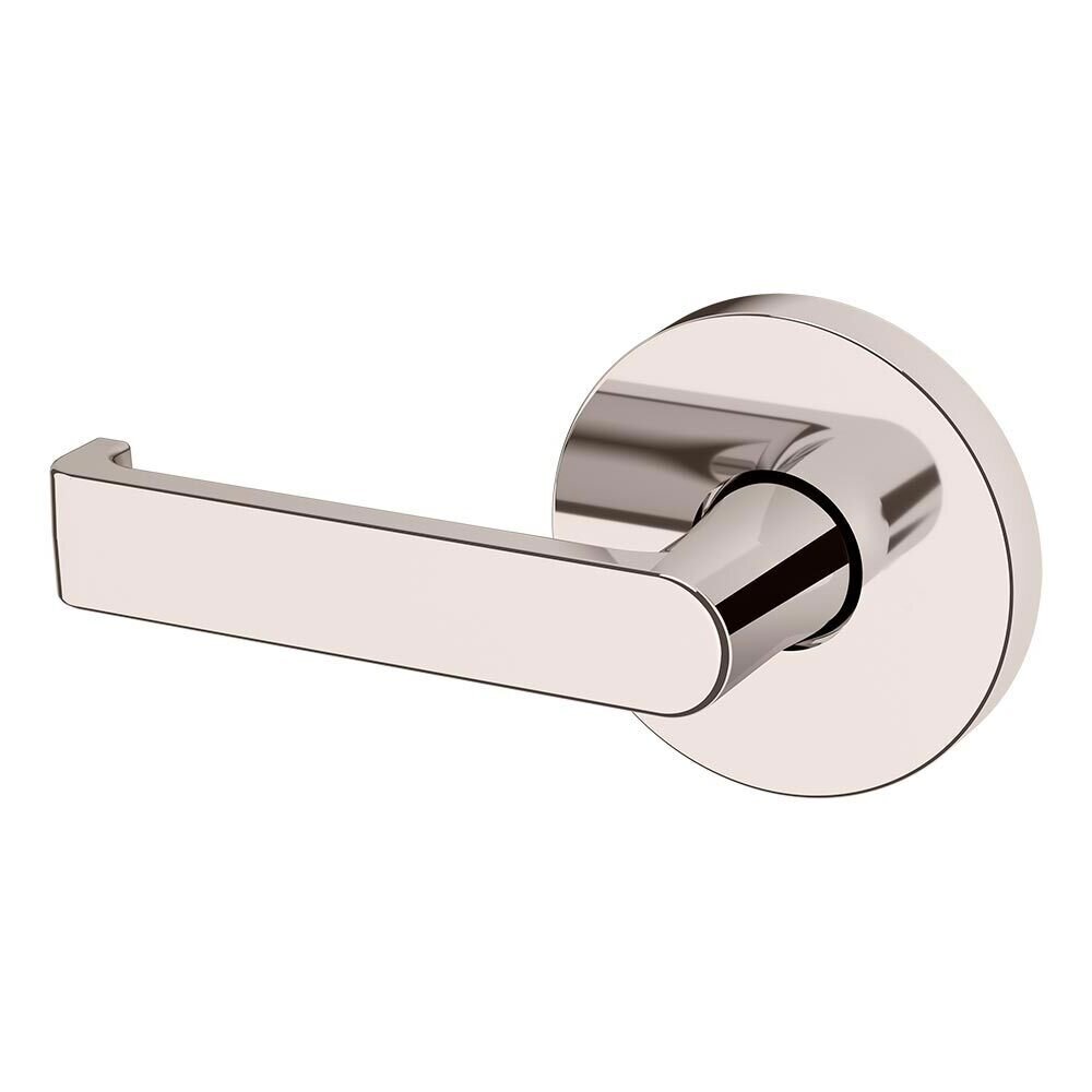 Single Dummy Left Handed 5105 Estate Lever with 5046 Rose in Lifetime Pvd Polished Nickel