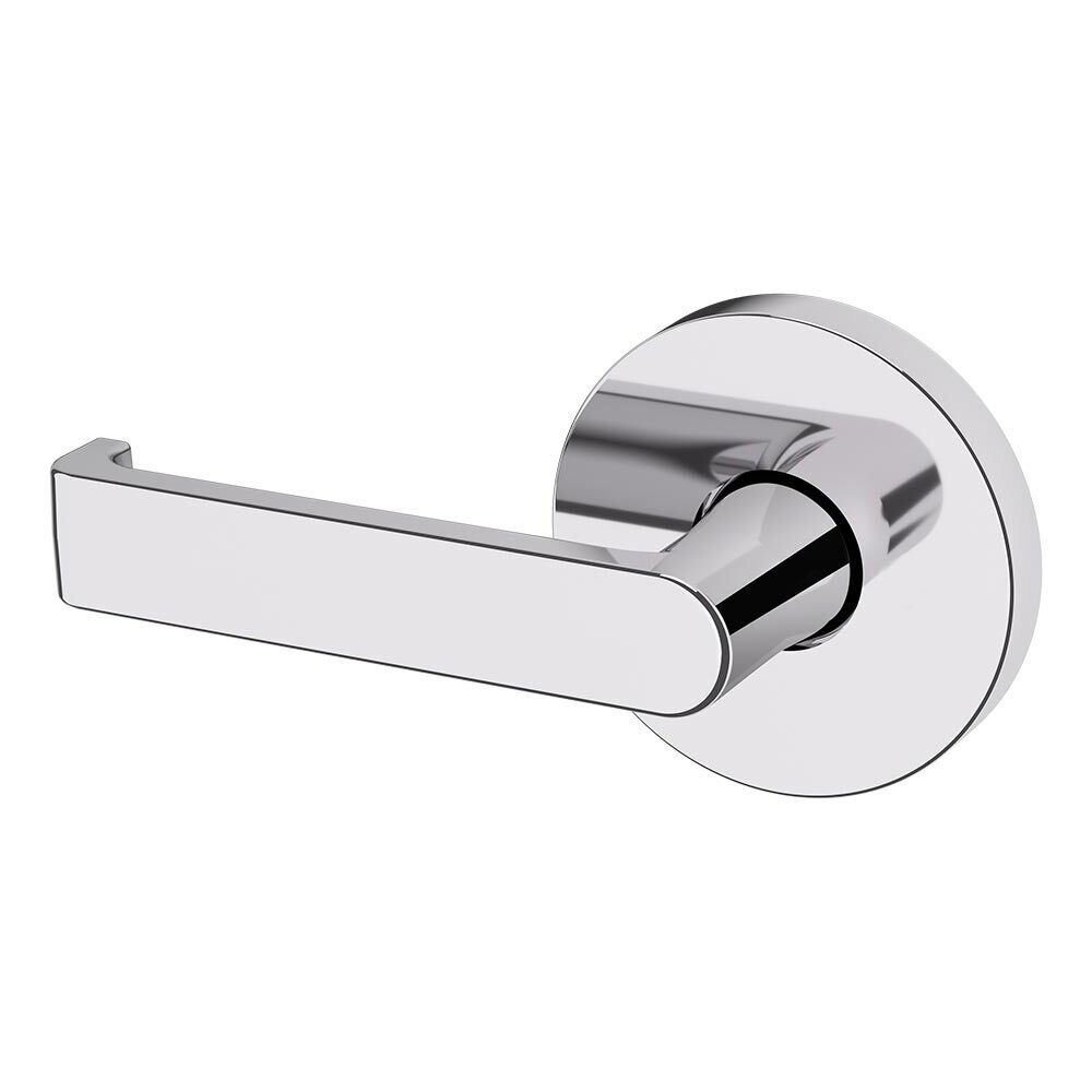 Single Dummy Left Handed 5105 Estate Lever with 5046 Rose in Polished Chrome