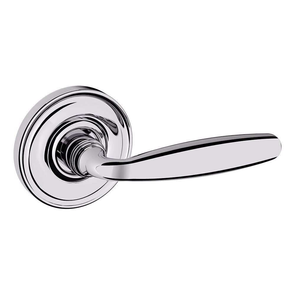 Passage 5106 Estate Lever with 5048 Rose in Polished Chrome