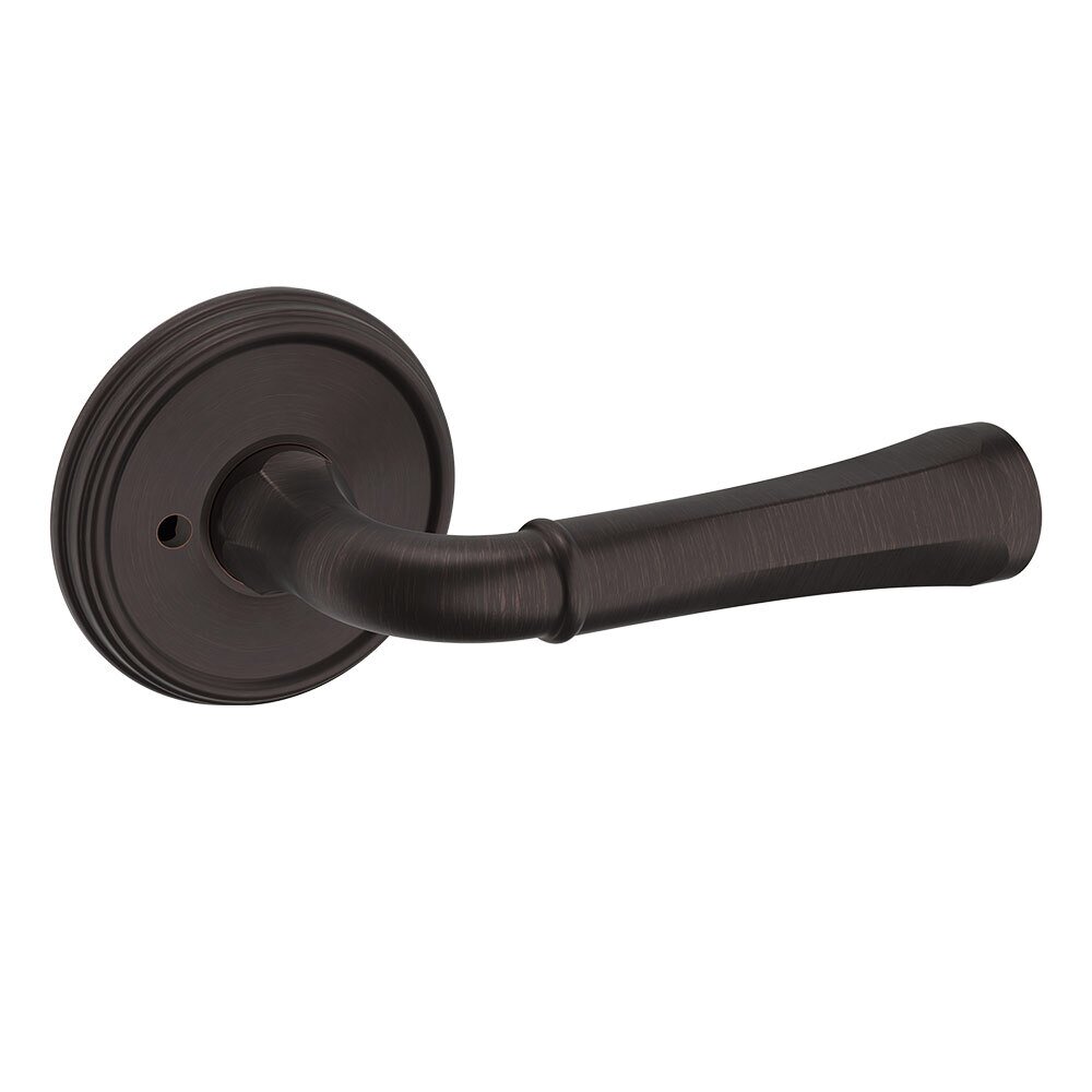 Privacy 5113 Estate Lever with 5078 Rose in Venetian Bronze