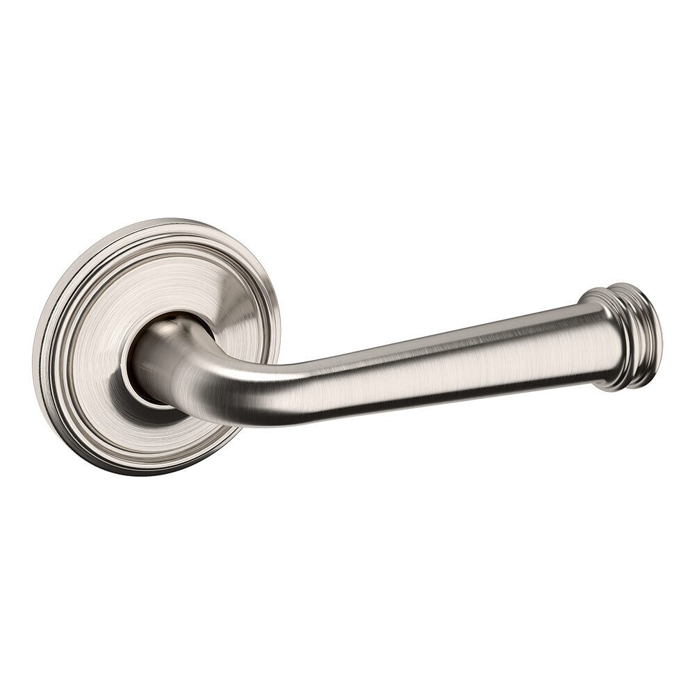 Single Dummy Right Handed 5116 Estate Lever with 5070 Rose in Lifetime Pvd Satin Nickel