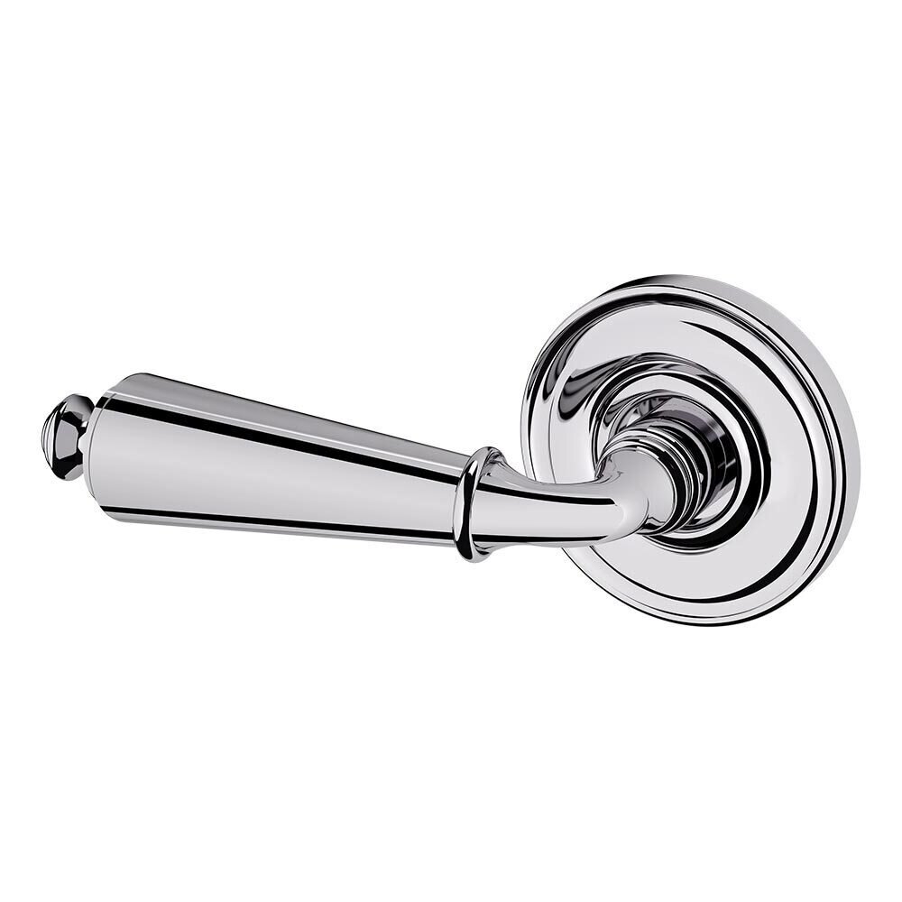 Single Dummy Left Handed 5125 Estate Lever with 5048 Rose in Polished Chrome