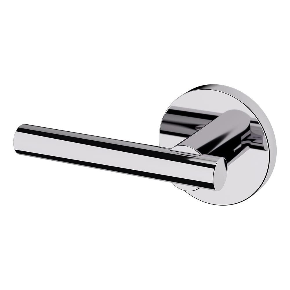 Single Dummy Left Handed 5137 Estate Lever with 5046 Rose in Polished Chrome