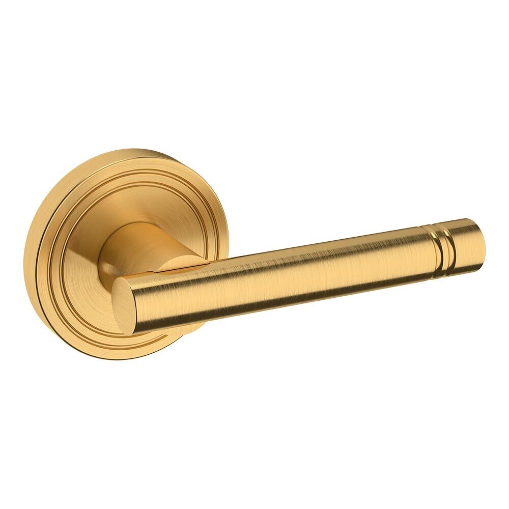 Dummy Set 5138 Estate Lever with 5047 Rose in PVD Lifetime Satin Brass