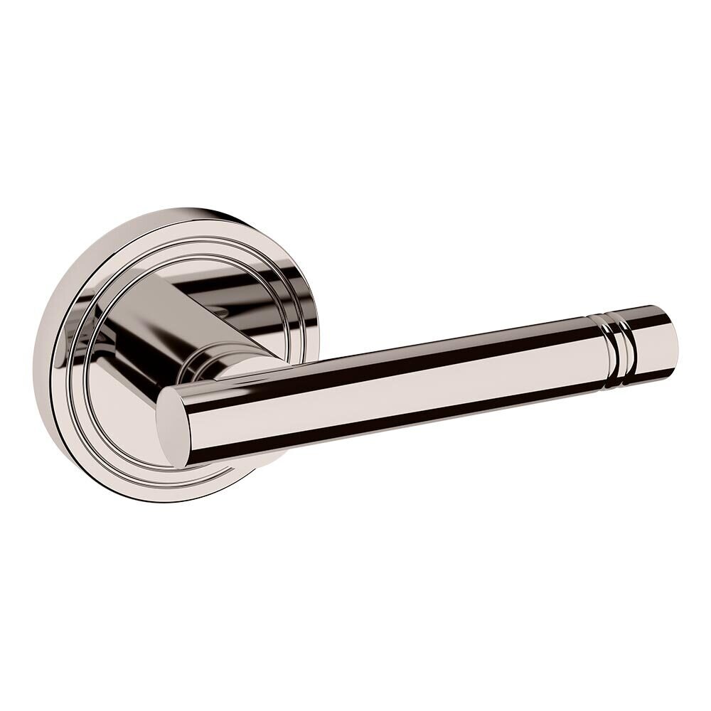 Dummy Set 5138 Estate Lever with 5047 Rose in Lifetime Pvd Polished Nickel