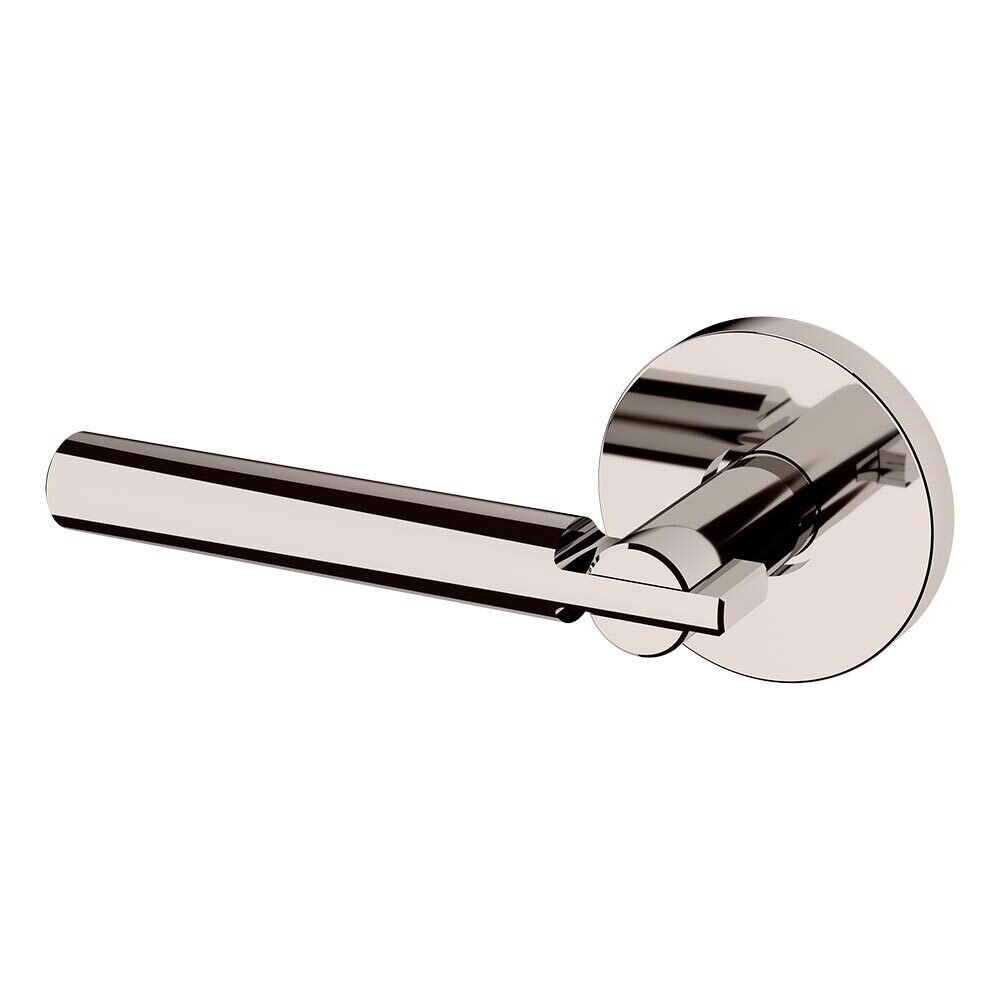 Single Dummy Left Handed 5161 Estate Lever with 5046 Rose in Lifetime Pvd Polished Nickel