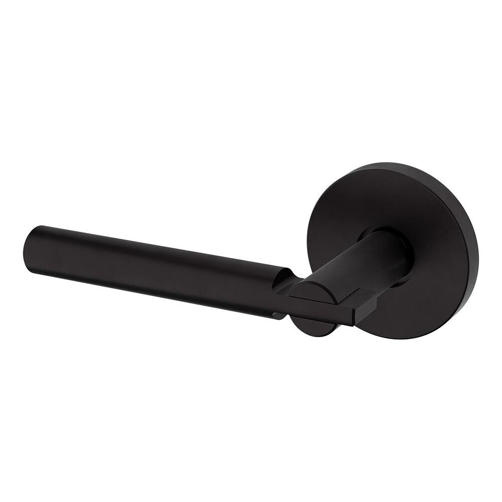 Single Dummy Left Handed 5161 Estate Lever with 5046 Rose in Oil Rubbed Bronze