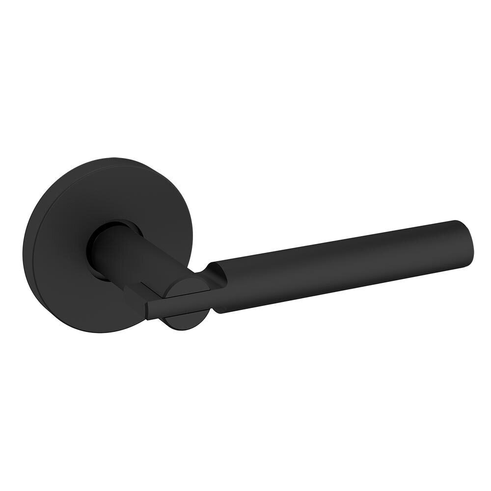 Single Dummy Right Handed 5161 Estate Lever with 5046 Rose in Satin Black