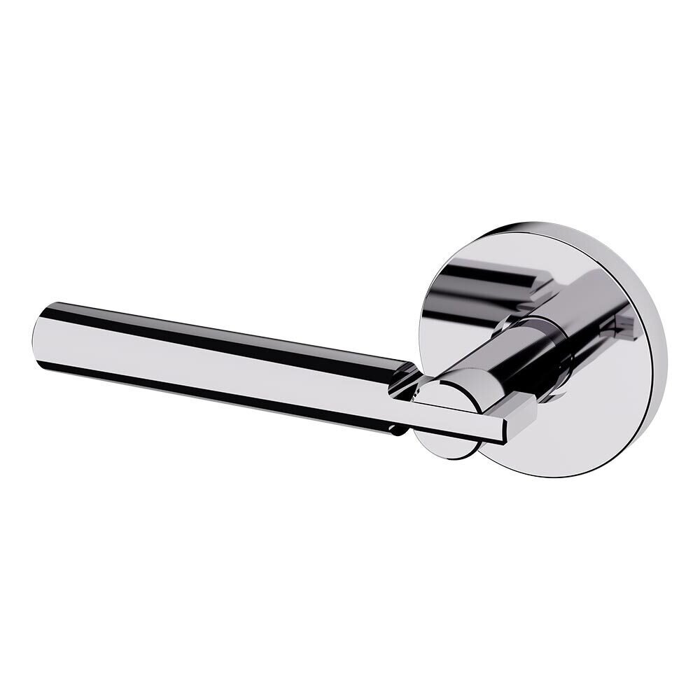 Single Dummy Left Handed 5161 Estate Lever with 5046 Rose in Polished Chrome