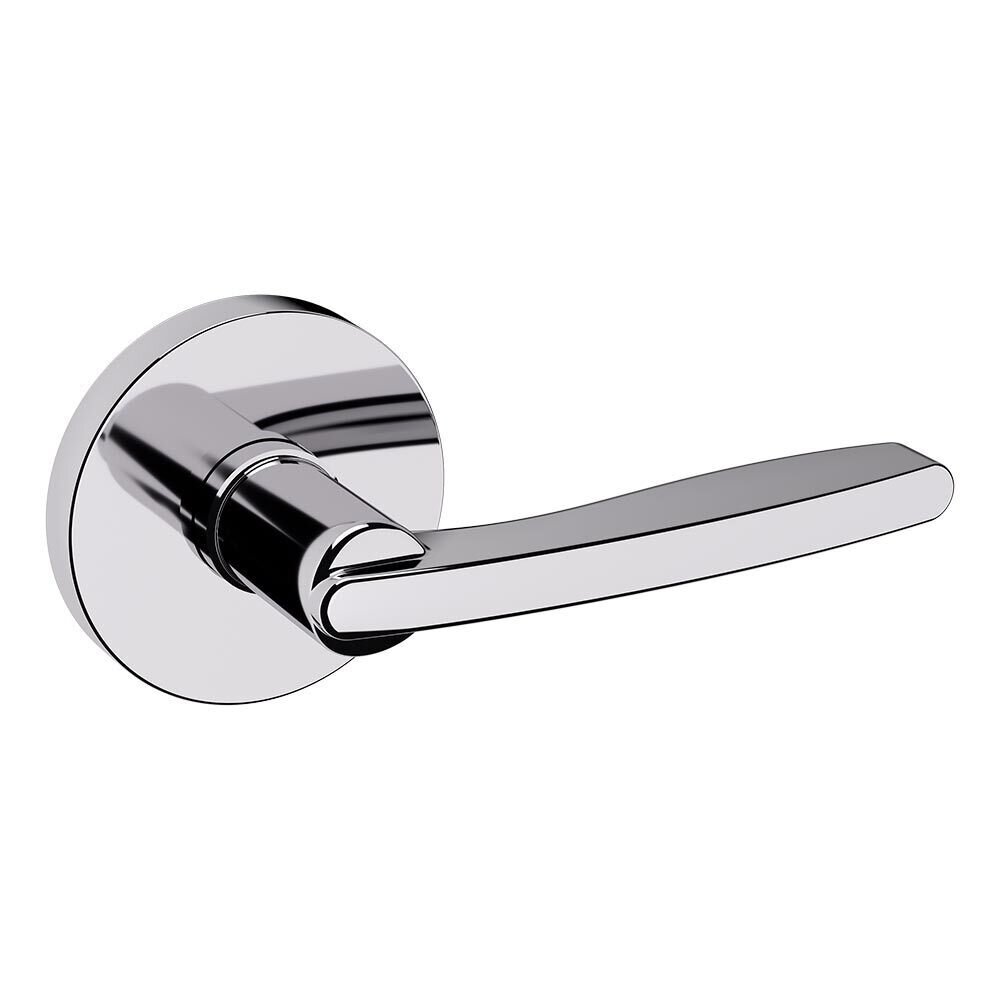 Single Dummy Right Handed 5164 Estate Lever with R017 Rose in Polished Chrome