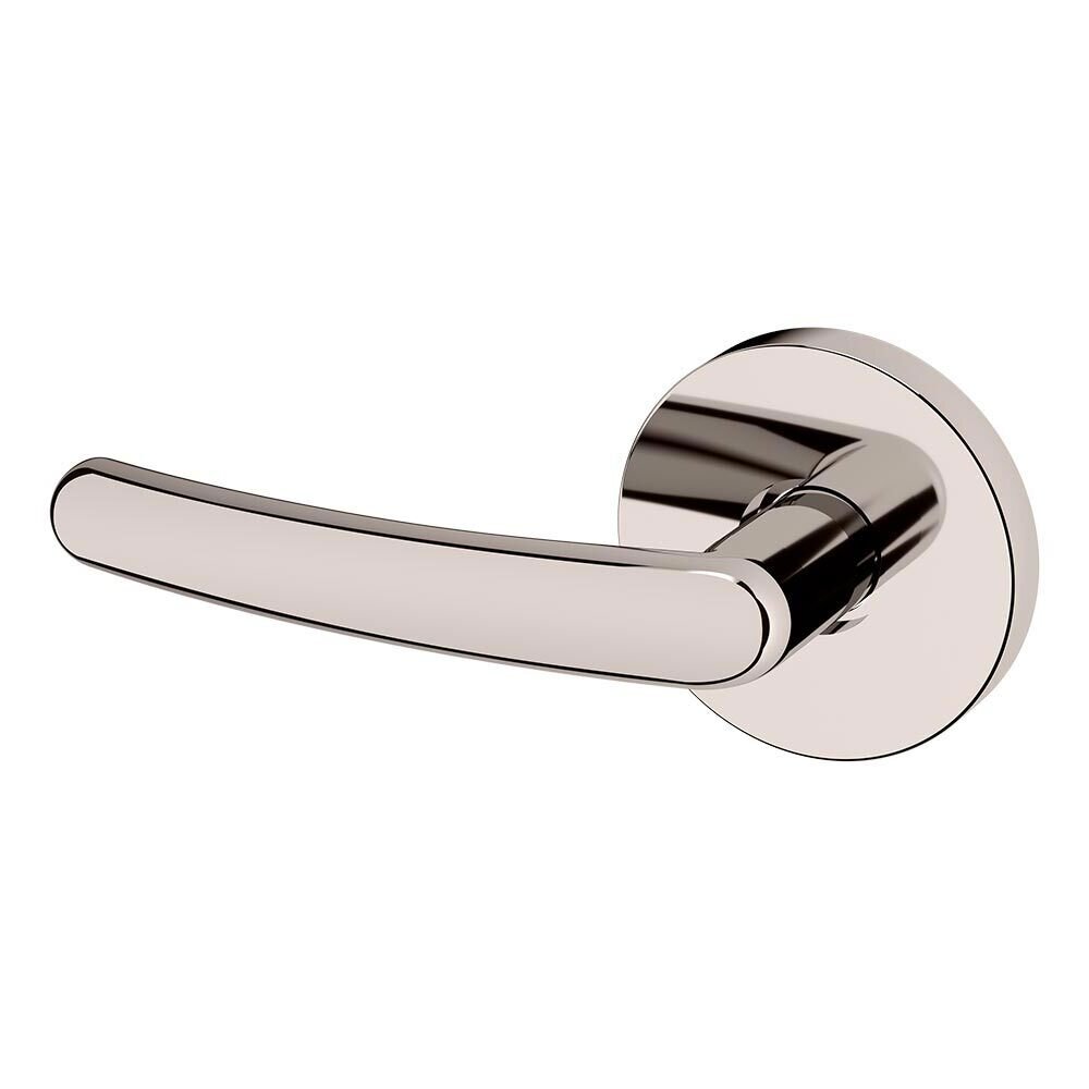 Single Dummy Left Handed 5165 Estate Lever with 5046 Rose in Lifetime Pvd Polished Nickel