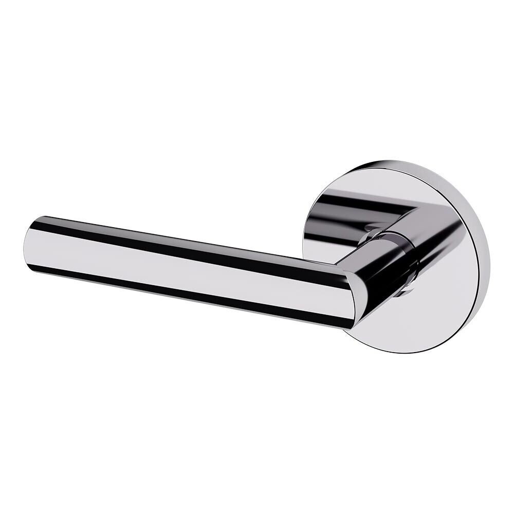 Single Dummy Left Handed 5173 Estate Lever with 5046 Rose in Polished Chrome