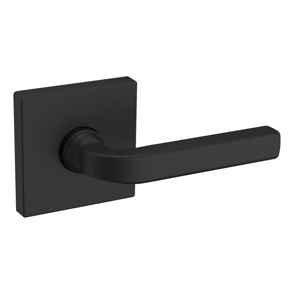 Passage 5190 Estate Lever with R017 Rose in Satin Black
